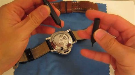 panerai bracelet change|Panerai watch strap change.